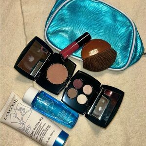 Lancome Makeup Set with Blue Bag
